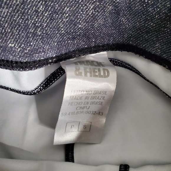 TRACK & FIELD • Gray Brazilian Athletic Gym Leggings Size Small - Picture 5 of 8